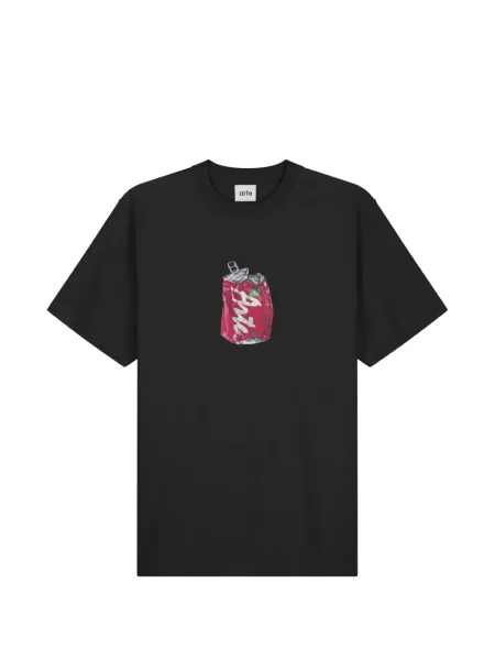 Tricou Arte Antwerp cu imagine negru