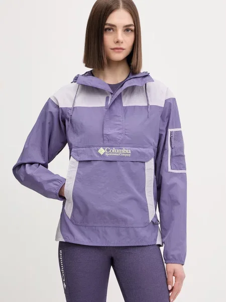 Columbia wiatrówka Challenger II fioletowa