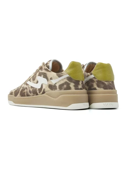 Sneakersy Via Vai brązowe