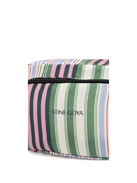 Чанта за през рамо Stine Goya на райета бяло