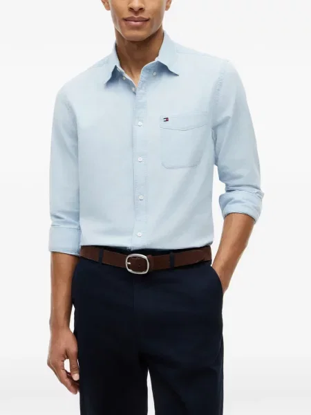 Cămașă Tommy Hilfiger albastru