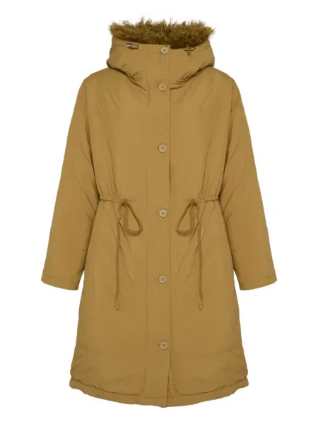 Parka Yves Salomon brązowa