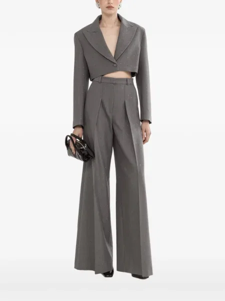 Marynarka Nissa o krotszym kroju szara