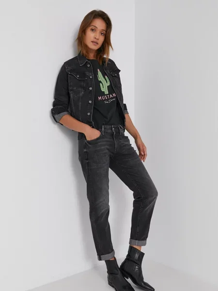 G-Star Raw Jeans Kate femei medium waist gri