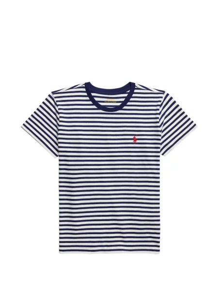 Matlasat sneakerși Polo Ralph Lauren cu autograf de catifea cord albastru