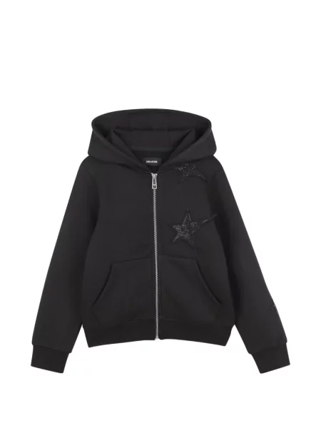 Bluza z kapturem dziecięca Zadig & Voltaire czarna