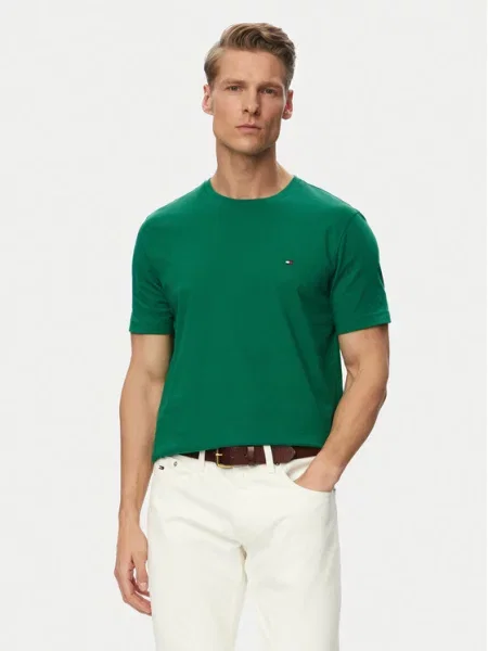 Tommy Hilfiger T-Shirt Ess Seasonal zielony