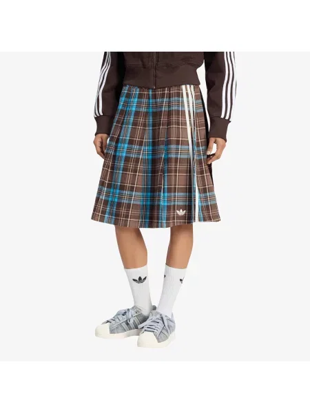 Večbarvno krilo Adidas Originals bela