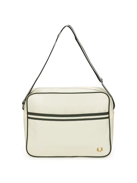 Klasična torba Fred Perry bela