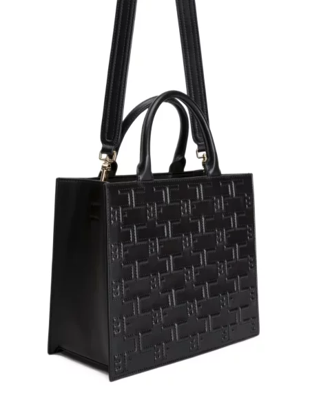 Geantă shopper Elisabetta Franchi negru