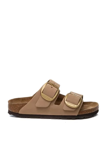 Klapki Birkenstock beżowe