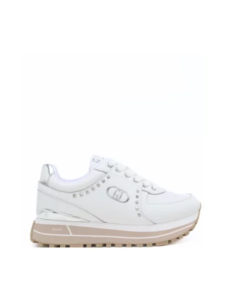 Sneakersy Liu Jo skórzane białe