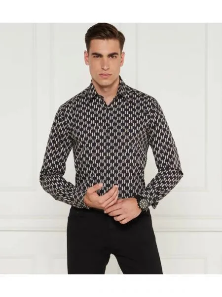 Karl Lagerfeld Cămașă MODERN negru