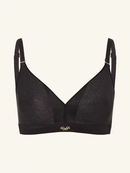 Chantelle Biustonosz Bez Fiszbin Pure Lace schwarz czarny