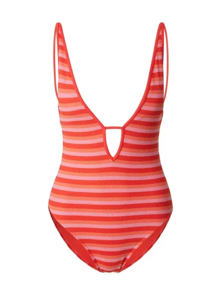 ROXY Costum de baie întreg JASMIN mov lavandă / portocaliu mandarină / orange roșu