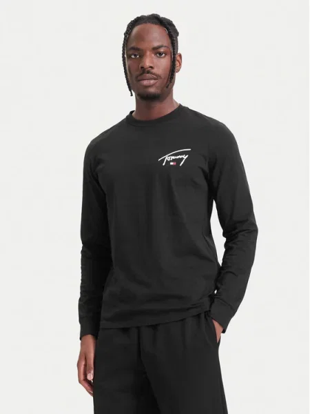 Tommy Jeans Longsleeve czarny