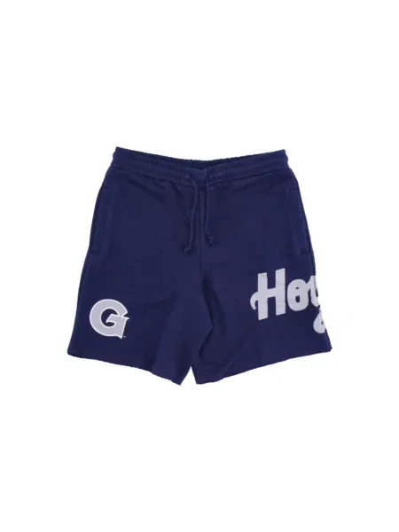 Szorty Mitchell & Ness frotte niebieskie