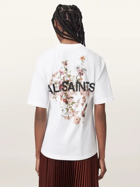 Футболка All Saints белая