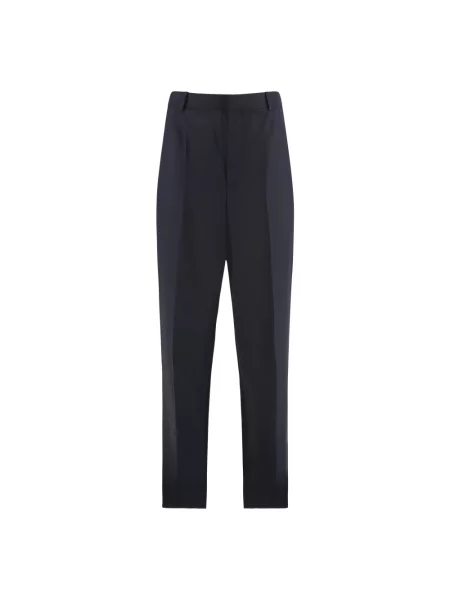 Spodnie Saint Laurent niebieskie