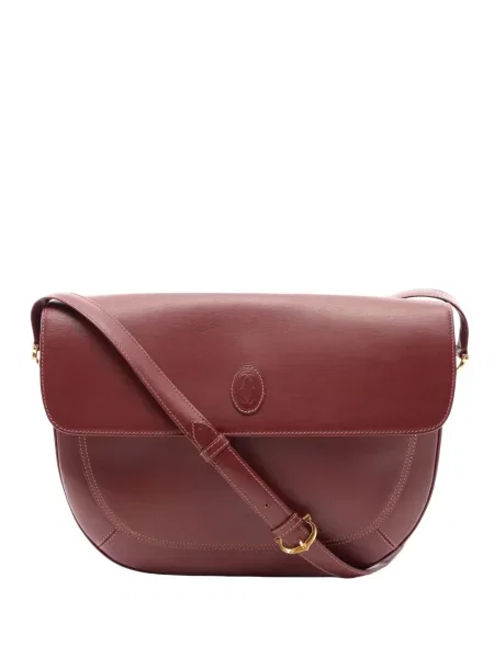 Geanta crossbody Cartier din piele roșu