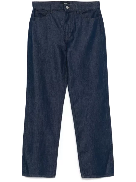 Blugi drepți Theory albastru