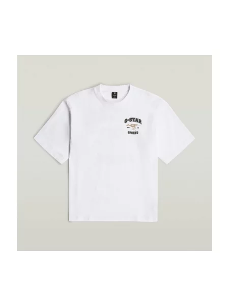 Tricou G-star Raw alergare alb