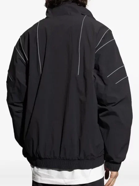 Tricou Adidas cu dungi cu imagine alb