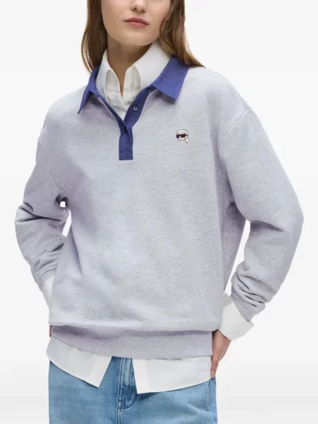 Polo Karl Lagerfeld γκρι