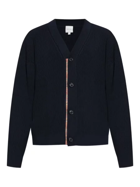 Cardigan Paul Smith cu decolteu în V negru