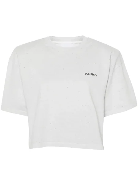 Koszulka Halfboy z przetarciami niebieska