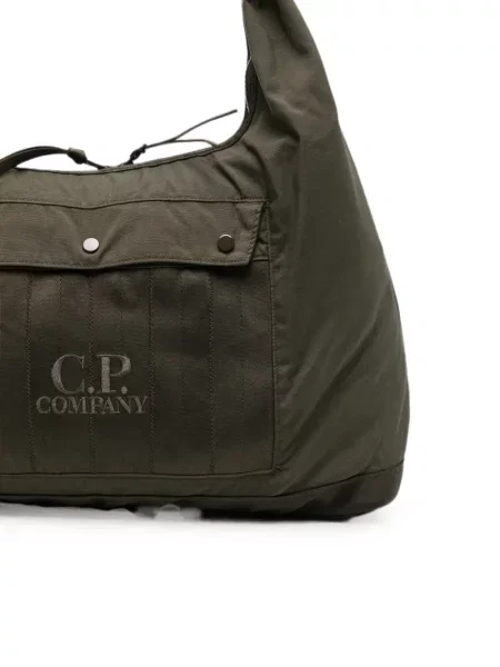 Geantă C.p. Company cu broderie verde