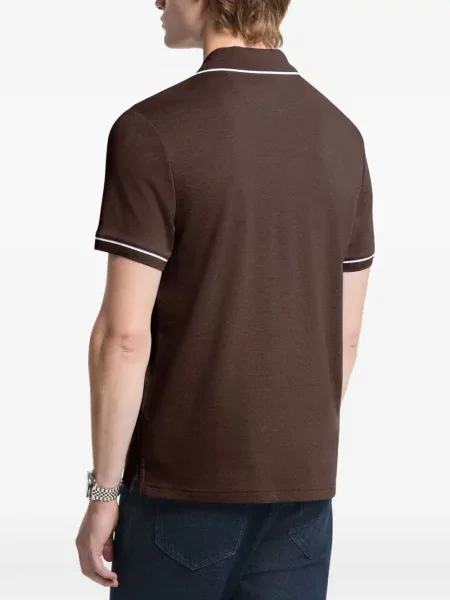 Tricou polo Michael Kors maro