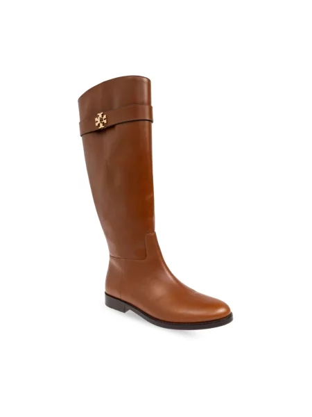 Kozaki Tory Burch brązowe