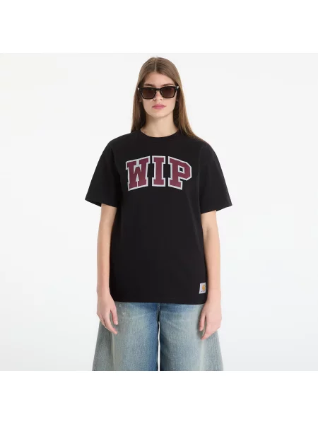 Carhartt WIP Majica WIP III merlot bela črna