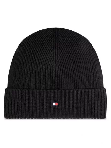 TOMMY HILFIGER Čepice černá