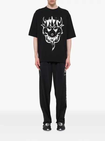 Tricou Y-3 cu imagine negru