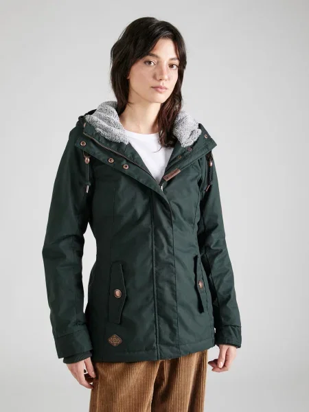 Ragwear Geacă de primăvară-toamnă MONADDE închis verde