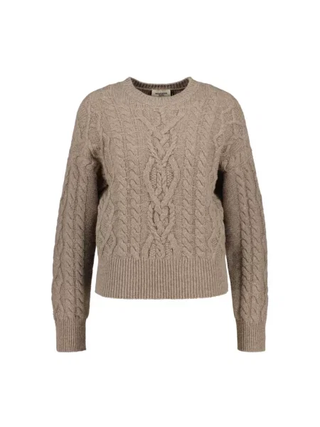 Sweter Max Mara brązowy