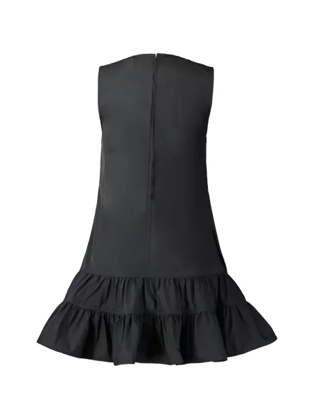 Fodros mini ruha Ulla Johnson fekete