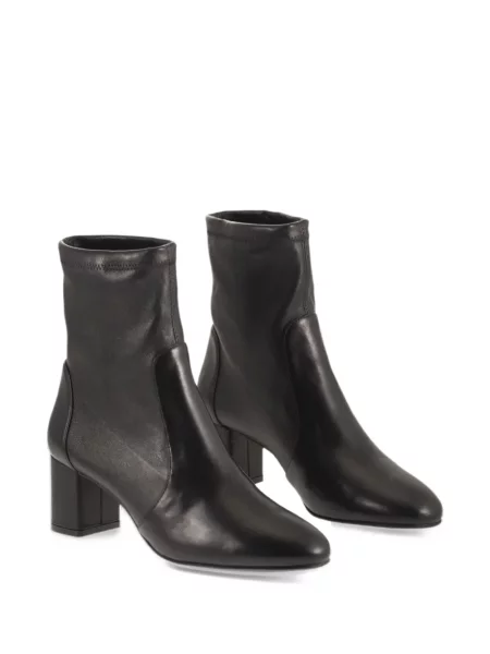 Členkové čižmy Stuart Weitzman čierna