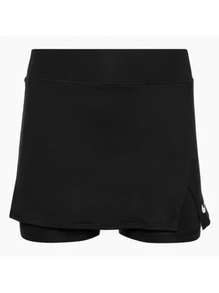 Spódnica tenisowa Nike Court Dri-Fit Victory Straight black/white biała