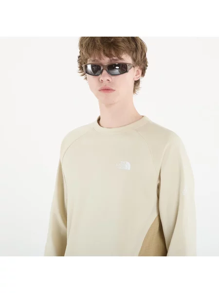 Bluza The North Face Mountain Athletics Fleece Crew desert stone/khaki ston beżowa