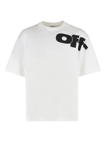 Tricou Off-white cu imagine alb