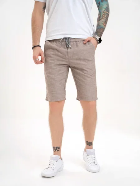 ISSA Plus Шорти повсякденні Без підкладки бежевий