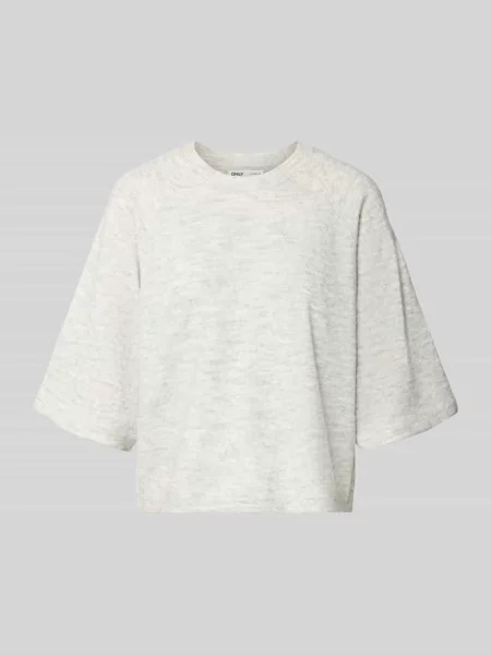 Sweter z dzianiny o kroju oversized z rękawem o dł. model ‘SIMONI’ Only