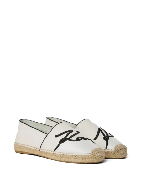 Espadrile Karl Lagerfeld alb