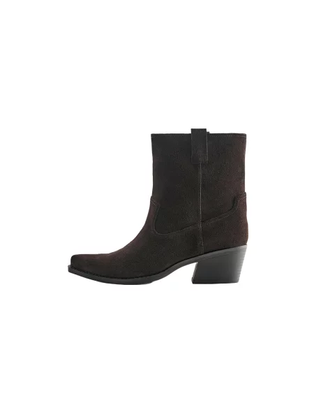 Pull&Bear Botine închis maro