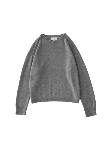 Sweter Studio Nicholson z kaszmiru szary
