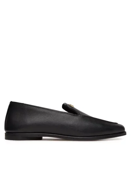 Tommy Hilfiger Lordsy Th Leather Loafer czarny