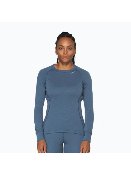Bluză termoactivă pentru femei Devold Duo Active Merino black negru